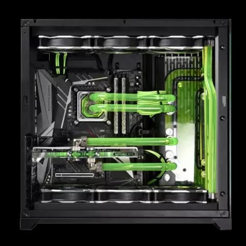 کیس گیمینگ Lian Li مدل O11 dynamic razer edition