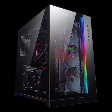 کیس گیمینگ Lian Li مدل O11 dynamic razer edition