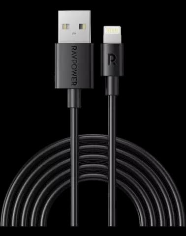 کابل شارژ 1 متری USB به Lightning راوپاور مدل RP-CB1014