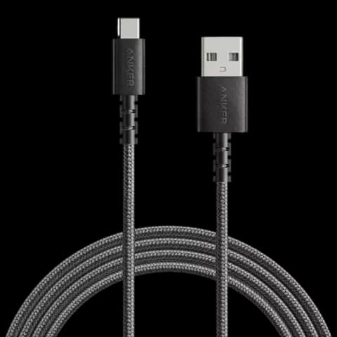 کابل شارژ 1.8 متری USB به Type-C انکر مدل PowerLine Select Plus A8023