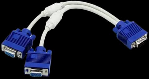 کابل 30 سانتی متری VGA دو به یک VOX