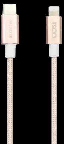کابل شارژ 1.5 متری USB Type-C به Lightning تسکو مدل TC PD 200