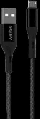 کابل شارژ 3 متری USB به Micro USB گرین لاین مدل GNBCMCBK3M