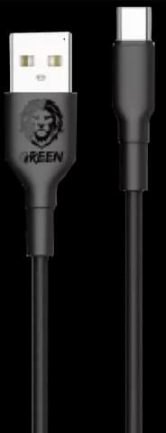 کابل شارژ 1.2 متری USB به Type-C گرین لاین مدل GNCTYCBK