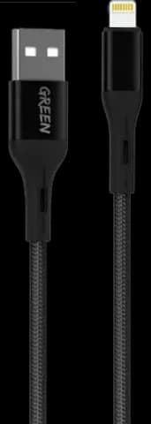 کابل شارژ 3 متری USB به Lightning گرین لاین مدل GNBCIPBK3M