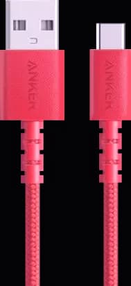کابل شارژ 0.9 متری USB Type-C انکر مدل PowerLine Select Plus A8022