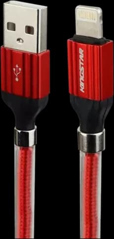 کابل شارژ 1 متری USB به Lightning کینگ استار مدل K41 i