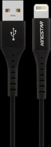 کابل شارژ 1.2 متری USB به Lightning کینگ استار مدل K65i