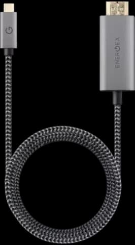 کابل تصویر USB Type C to HDMI 2 متر ENERGEA مدل FIBRATOUGH USB-C TO 4K HDMI