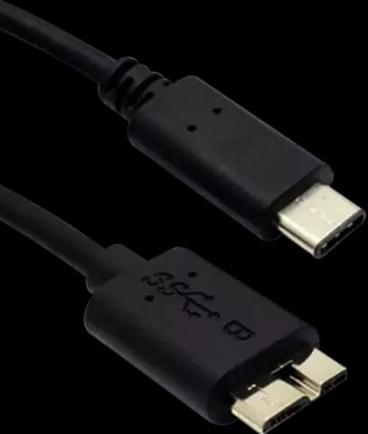  کابل هارد اکسترنال TYPE C به K-NET PLUS MICRO B 
