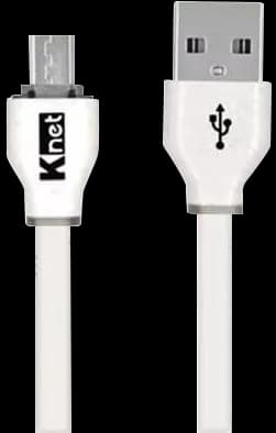 کابل شارژ 1.2 متری USB به K-NET MICRO USB