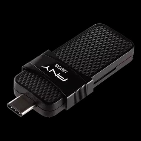 فلش مموری 128 گیگابایت PNY مدل  DUO LINK