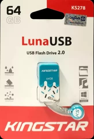 فلش مموری 64 گیگابایت KINGSTAR مدل LUNA KS278