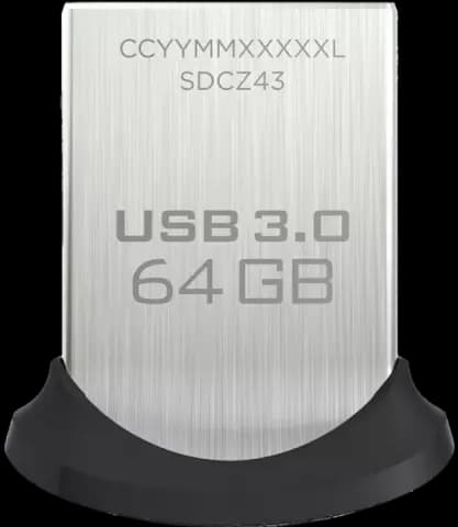فلش مموری 64گیگابایت Sandisk مدل ULTRA FIT