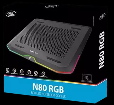 خنک کننده لپ تاپ  Deepcool مدل  N80 RGB