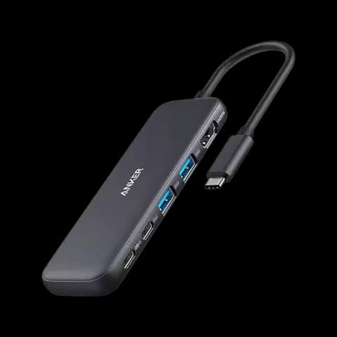 هاب 5 پورت Anker مدل A8355 332 USB-C 5-in-1