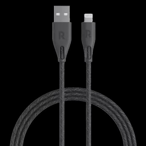 کابل شارژ 2 متری USB به Lightning راوپاور مدل RP-CB1027