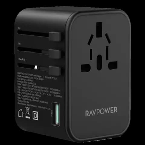 شارژر دیواری RAVPOWER مدل  RP-PC1034