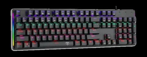کیبورد سیمی گیمینگ T-DAGGER مدل Pavones T-TGK319 با سوییچ آبی