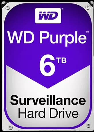 هارد اینترنال 6ترابایت WD مدل PURPLE WD60PURX
