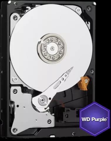 هارد اینترنال 2ترابایت WD مدل PURPLE SURVEILLANCE WD20PURX