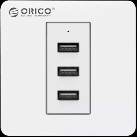 شارژر USB دیواری ORICO مدل ECA-3U