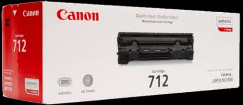 کارتریج تونر مشکی طرح اصلی CANON مدل 712