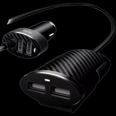 شارژر فندکی خودرو TSCO مدل TCG 7DUAL