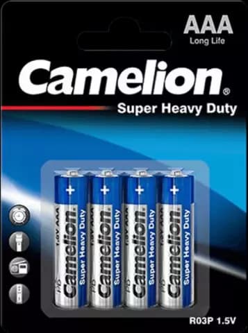 باتری نیم قلمی CAMELION مدل SUPER HEAVY DUTY