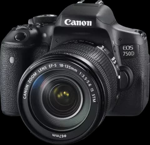 دوربین عکاسی با لنز 135-18 میلی متری Canon مدل EOS 750D