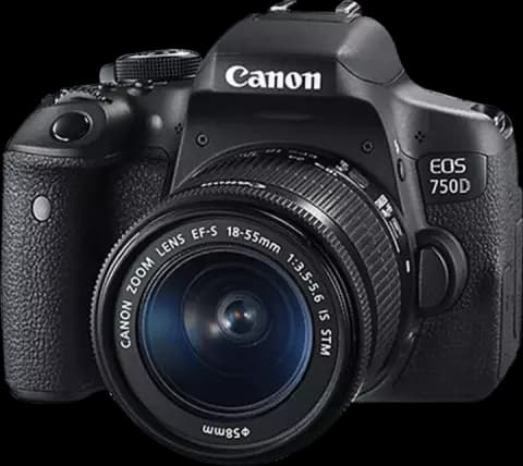 دوربین عکاسی با لنز 55-18 میلی متری Canon مدل EOS 750D