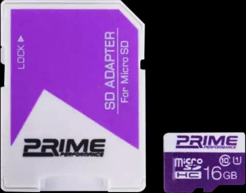 مموری کارت 16گیگابایت PRIME مدل MICROSD C10,UHS-I U1