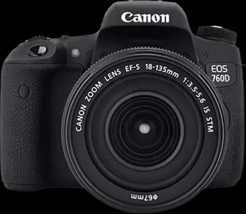 دوربین عکاسی CANON مدل EOS 760D با لنز 18-135 میلی متر