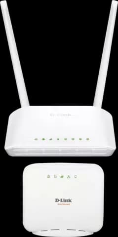 روتر بی‌سیم DUAL BAND D-LINK مدل DIR-803 به‌ همراه مودم روتر ADSL مدل DSL-2520U