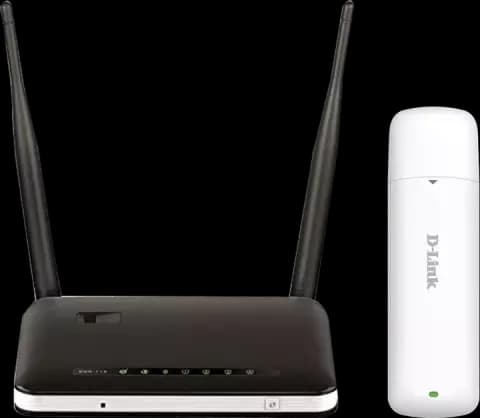 روتر بی‌سیم D-LINK 4G مدل DWR-116 به‌ همراه مودم 3G مدل DWM-157