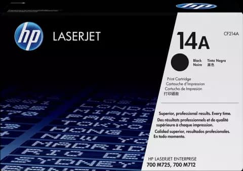 کارتریج تونر مشکی طرح اصلی HP مدل 14A