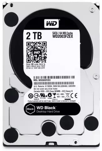 هارد اینترنال 2ترابایت WD مدل BLACK WD2003FZEX