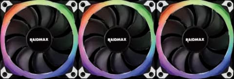 فن کیس  Raidmax مدل  NV-R120FBR3 RGB