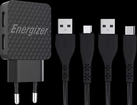 شارژر دیواری Energizer مدل  AC2BEULCMM 