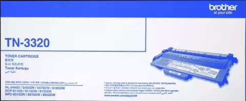 تونر کارتریج مشکی طرح اصلی BROTHER مدل TN-3320