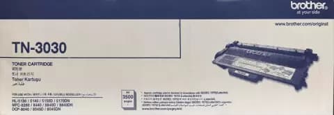 تونر کارتریج مشکی طرح اصلی BROTHER مدل TN-3030