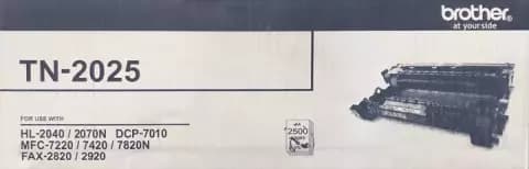 کارتریج تونر مشکی طرح اصلی BROTHER مدل TN-2025