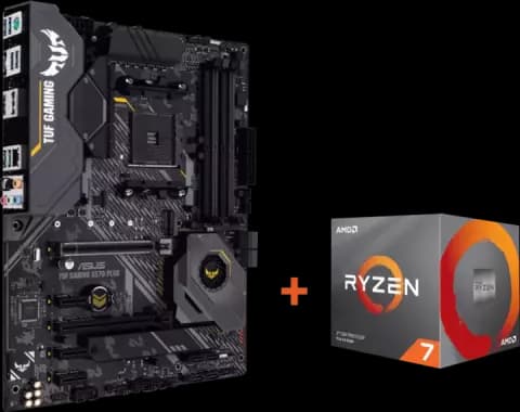 باندل مادربرد ASUS TUF X570 PLUS GAMING به همراه پردازنده AMD RYZEN 7 3800X