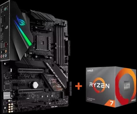 باندل مادربرد ASUS ROG STRIX X470-F GAMING به همراه پردازنده AMD RYZEN 7 3800X
