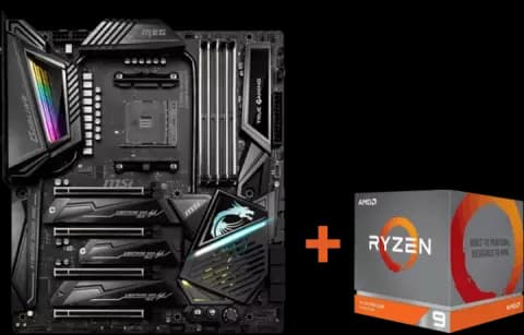 باندل مادربرد MSI MEG X570 GODLIKE  به همراه پردازنده AMD RYZEN 9 3900X