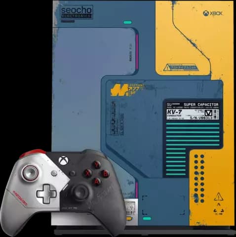 کنسول بازی ایکس باکس وان ایکس (XBOX ONE X CYBERPUNK 2077 LIMITED EDITION) مایکروسافت ظرفیت 1 ترابایت