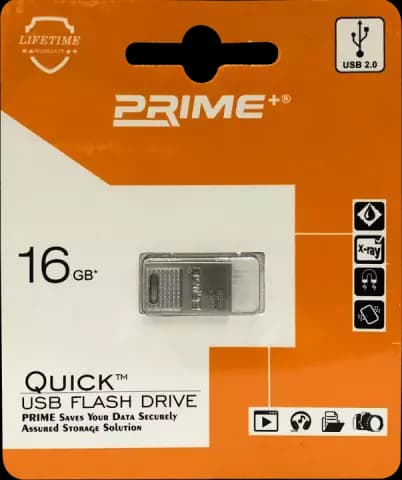 فلش مموری 16 گیگابایت PRIME مدل  QUICK