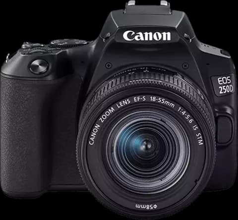 دوربین عکاسی Canon EOS مدل 250D با لنز 55-18 میلی متری