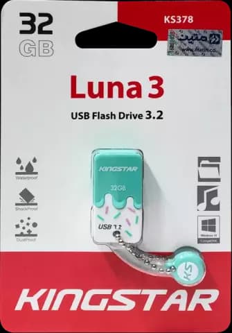 فلش مموری 32 گیگابایت KINGSTAR مدل LUNA3 KS378