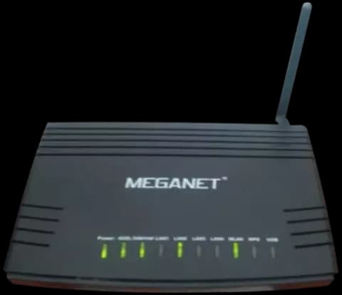مودم روتر ADSL2 PLUS بی سیم Meganet مدل F-18PLUS